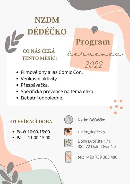 DÉDÉČKO PROGRAM