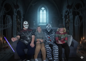 Halloweenská párty v sociální rehabilitaci