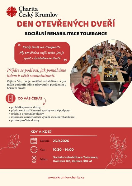 Den otevřených dveří SR Tolerance